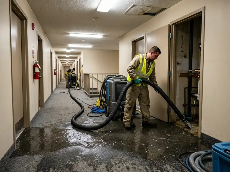 multi-unit-apartment-hallway-f-005 — frequently asked questions, Emergency Burst Pipe Water Extraction & Removal in Florida